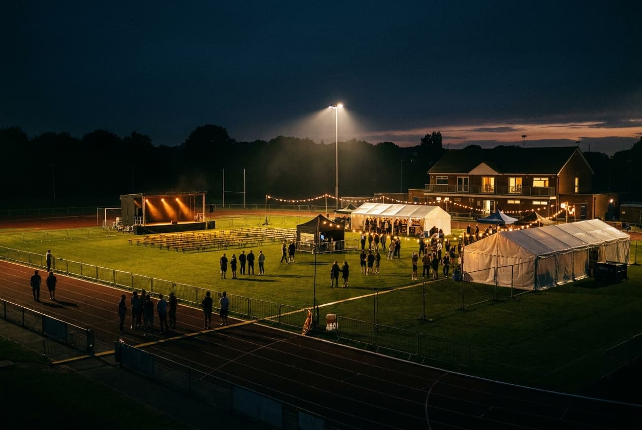 Sportvereine — Veranstaltungsszene